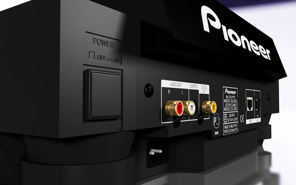 pioneer cd player dj 3d model - Pioneer CDJ 2000 by James13ong